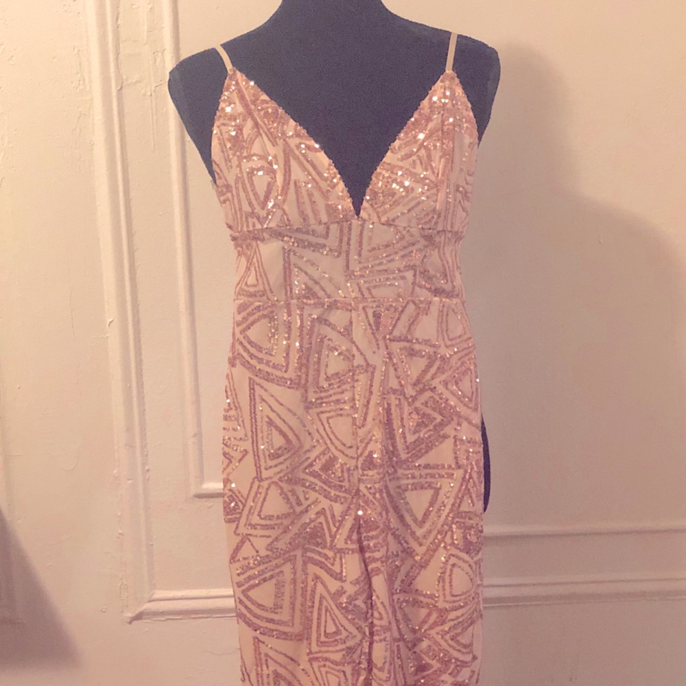 NWOT Sequin Jumpsuit
